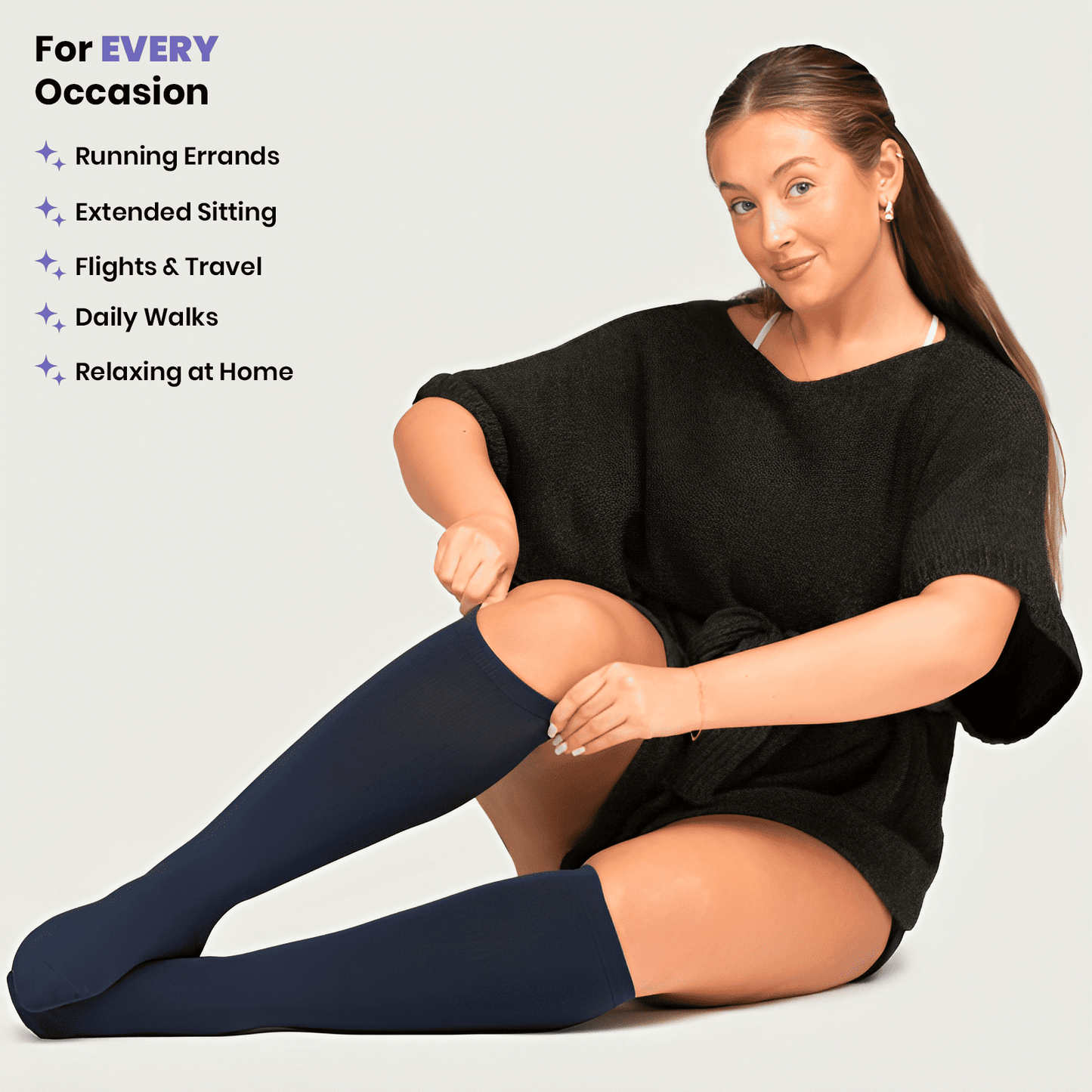 Pandore™ Wide Compression Socks
