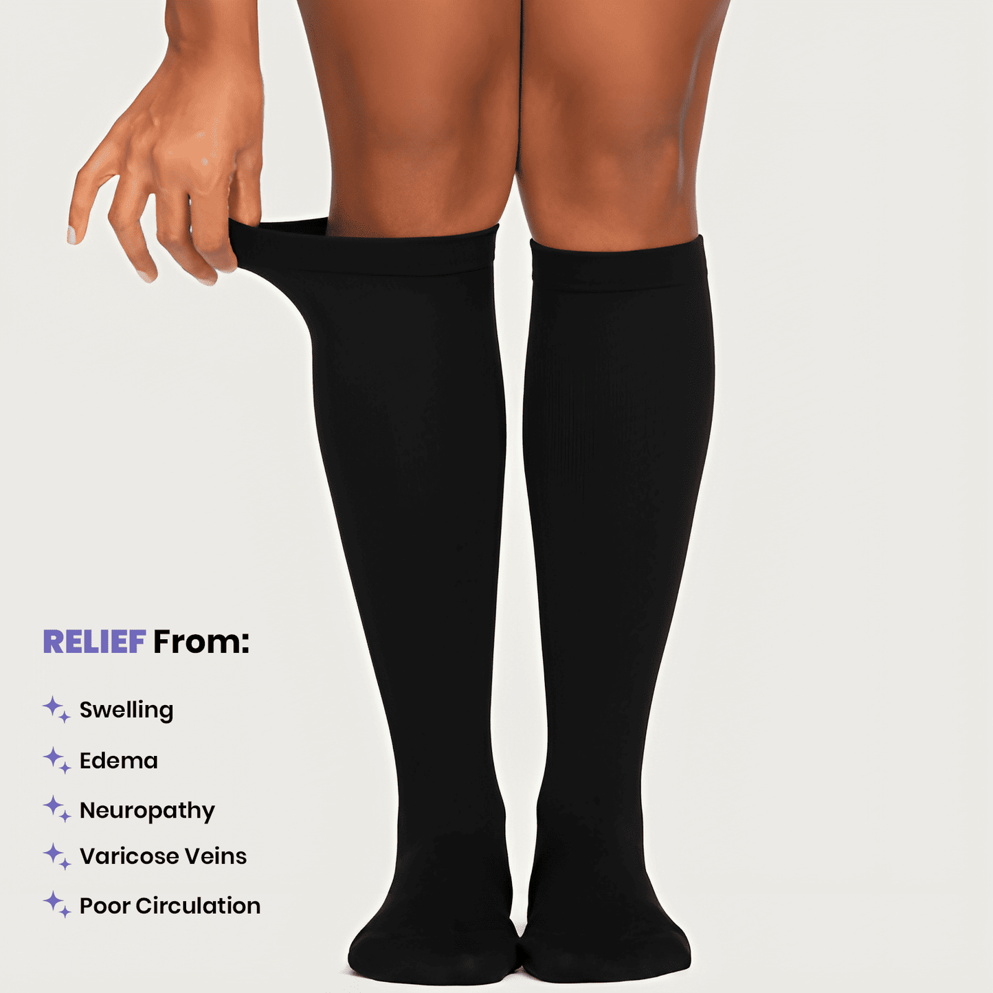Pandore™ Wide Compression Socks